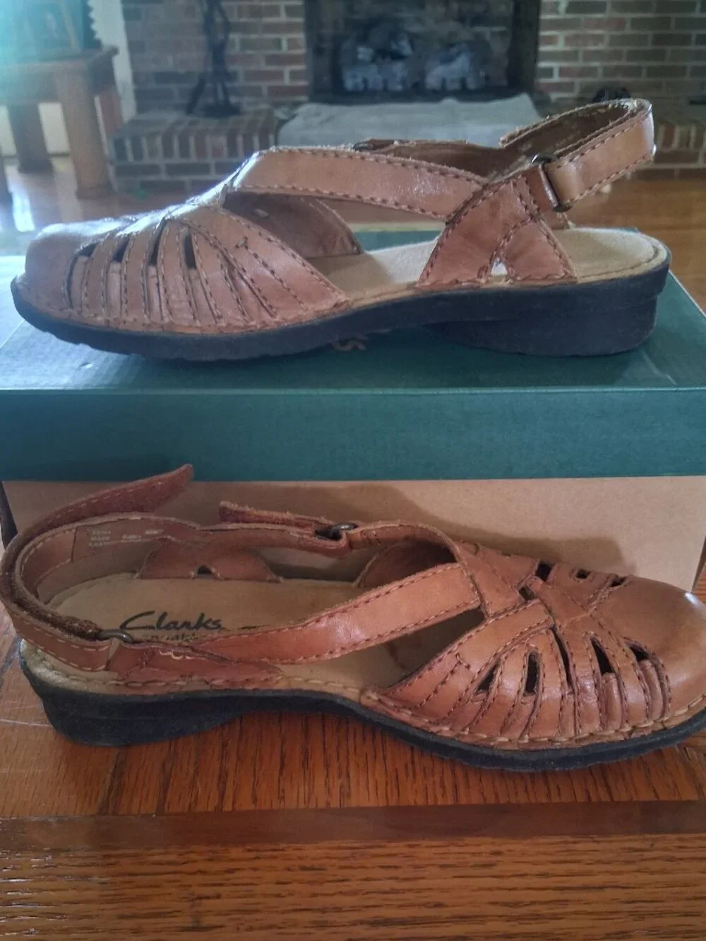 Clarks NIKKI ROTARY Sandals Size 6 1/2 Medium